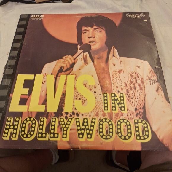 Elvis Presley 2-Disc Lp In Hollywood On Rca - Vg+ To Vg+ / Vg To V DLP 2-0168 - Picture 1 of 6